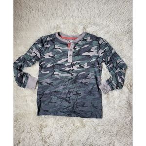 Boys camo long sleeve